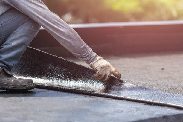 Professional Emergency Waterproofing technician working in Riverside, NY